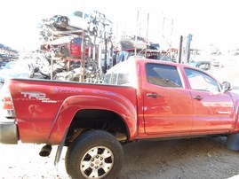 2010 Toyota Tacoma Burgundy Crew Cab 4.0L MT 4WD #Z22109